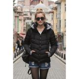 Günlük Kısa Kışlık Şişme Kadın Mont CO801SYH4 - XL - Renkli