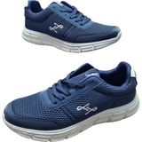 Günlük Lastikli Spor Ayakkabı Yazlık Mevsimlik Ultra Hafif 45-46-47 Numara Büyük Boy Aqua Ayakkabı - Lacivert