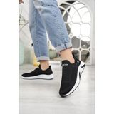 Günlük Spor Ayakkabı Ortopedik Hafif Bağcıksız Triko Unisex Ayakkabı Sevgili Eş Kombinine Uygun - 39