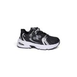 Günlük Unisex Çocuk Spor Ayakkabı Cırtlı Lastik Bağcık Desenli Rahat Hafif Taban Sneaker 180C