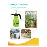 GÜNO GunoMac 2 lt Basınçlı Sprey Pompa
