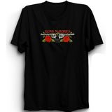 Guns N' Roses, Horizontal Logo, Rock Metal Müzik Grubu Unisex %100 Pamuk Tişört - XL - Siyah