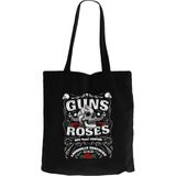 Guns N Roses Louis Ulle Kentucky Siyah Kanvas Bez Çanta - 35x40cm