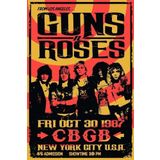 Guns Resos Retro Müzik Afiş Poster 30x42 Çerçevesiz