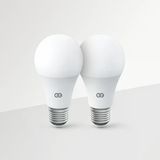 Günsan 2'li LED Ampul 5W Sarı Işık E27 (3000K 425 Lümen 2 Adet)