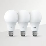 Günsan 3'lü LED Ampul 9W Sarı Işık E27 (3000K 825 Lümen 3 Adet)