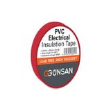 Günsan Elektrik 0.13MMX18MMX10M Elekrik Izole Bandı Kırmızı