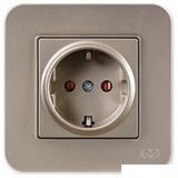 Günsan Elektrik 01372500-100116 Radius Çocuk Korumalı Bej Topraklı Priz