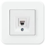 Günsan Elektrik 01379300-100120 Radius Nümeris Fildişi Beyazı Telefon Priz