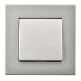 Günsan Elektrik 01401500-100101 Eqona Gümüş Anahtar