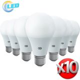 Günsan Elektrik 10'lu LED Ampul 5W Gün Işığı E27 (4000K 220-240V)