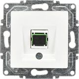 Günsan Elektrik Eqona Radius Neoline Fiber Optik Data Prizi, Beyaz (Mekanizma + Tuşkapak)