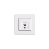 Günsan Elektrik Günsan Eqona Beyaz Tekli Data Prizi (RJ45 Cat6)