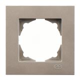 Günsan Eqona Metallic Bej Teklı Çerçeve