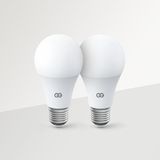 Gunsan Günsan 2'li LED Ampul 5W Sarı Işık E27 (3000K 425 Lümen 2 Adet) - Şeffaf