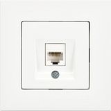 Gunsan Günsan Eqona Beyaz Tekli Data Prizi (RJ45 Cat6) - 1 Adet - Çok Renkli