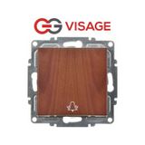 Günsan Visage Ceviz Zil Butonu