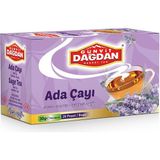 Günvit Dağdan Ada Çayı Kutu Natürel Sallama Poşet Çay 20'li - 12 Kutu(1 Koli)