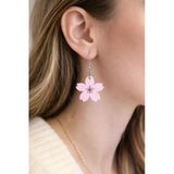 Günyan Store Pembe Sakura Çiçeği Küpe