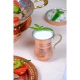 Gür Bakır Ayran Bardağı Meşrubat Bardağı Ince - 1 adet