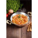 Gür Bakır Bakır Menemen Mıhlama Tavası Yumurta Sahanı 18Cm