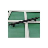Gür GÜR 160 MM SİYAH İĞNE AYAK SİYAH ÇİZGİLİ PLASTİK BORU GÜR DOLAP-ÇEKMECE-MOBİLYA-MUTFAK KULPLARI