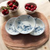 Güral GÜRAL PORSELEN KUŞ MODEL 12 ADET 19 CM ( BÜYÜK ) ÇUKUR YEMEK TABAK