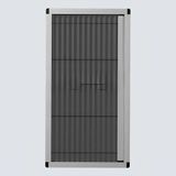 Güral Pileli Sineklik Sistemleri Pileli Sineklik Sistemleri Pileli Plise Sürgülü Akordiyon Katlanır Pencere Sinekliği Beyaz Altınmeşe ve andresit Renk 60 x 130 cm Veli yapı market