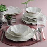 Güral Porselen 11287 Nesrin 24 Parça 6 Kişilik Yemek Takımı