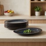 Güral Porselen 2 Adet 29 cm Kayık Tabak Reaktif Oasis Vr 1131