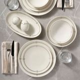 Güral Porselen 6428 Camelia Mat Bone 30 Parça 6 Kişilik Yemek Takımı