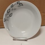 Güral Porselen 6'lı 17 cm Çukur Tabak Tek Çiçek 2450 - 6 Adet