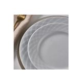 Güral Porselen Alfa Düz Beyaz Tabak 20 Cm 6'Lı