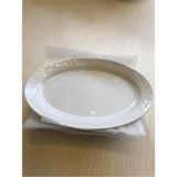 Güral Porselen Bahar Dalı 3'lü 25 cm Kayık Tabak