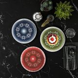 GÜRAL PORSELEN BILBAO 6 PARÇA 21 CM PASTA TAKIMI 3100