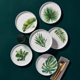 Güral Porselen Bilbao Harmoni 6 Kişilik 21 cm Pasta Tabağı Seti