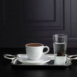 Güral Porselen Bistro Çay Fincanı Ve Tabağı 150 Cc