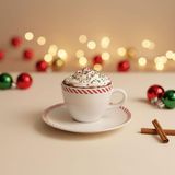 Güral Porselen Bistro Red Glow Çay Takımı 6830