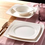 Güral Porselen Bonenjoy Copper Bakır 8 Parça 2 Kişilik Bone Yemek Takımı