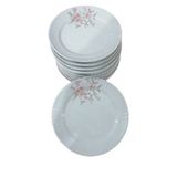 Güral Porselen Çiçekli 12x25 cm Servis Tabağı