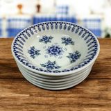 Güral Porselen Çukur Yemek Tabak 6’lı 17 cm