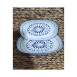 Güral PORSELEN DİJİTAL 4'LÜ SALATA,SUNUM,KAYIK TABAK (2 ADT 29 CM,2 ADT 24 CM)