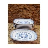 Güral PORSELEN DİJİTAL 6 ADET 15 CM(KÜÇÜK) KAYIK , REÇELLİK, ÇEREZ TABAK