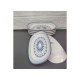 Güral PORSELEN DİJİTAL 6 ADET 15 CM(KÜÇÜK) KAYIK , REÇELLİK, ÇEREZ TABAK