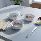 Güral Porselen Ece Mare 3 Parça 14 Cm Salata & Çorba Kasesi 5534