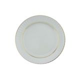 Güral Porselen Mat Yaldızlı 16 cm 12'li Düz Pasta Tabağı