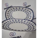 Güral Porselen Oya 2 Adet 29 cm (Büyük) Salata,sunum,kayık Tabak