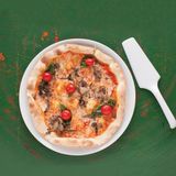 Güral Porselen Pizza Tabağı 30 Cm Beyaz Renk Pürüzsüz Yüzey 1 Adet Mikrodalga Uygun
