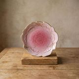 Güral Porselen Rose Premium Hand Made Dekoratif Porselen Tabak 21 cm