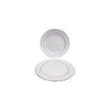 Güral Porselen Sf20du23 Sedef Düz Tabak 20 Cm 6'lı Beyaz
